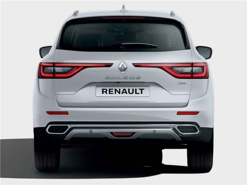 Renault Koleos 2020 вид сзади