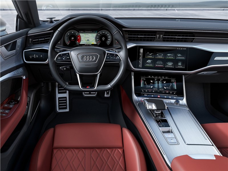 Audi S7 Sportback TDI 2020 водительское место