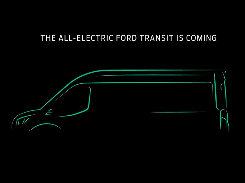 Ford анонсировал электрический Transit
