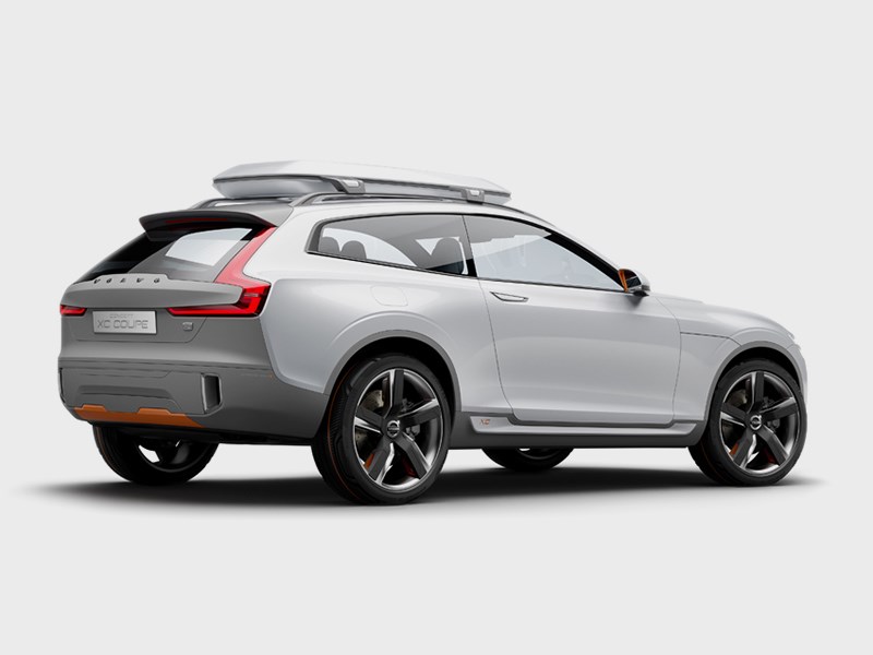 Volvo XC Coupe concept 2014 вид сбоку фото 3