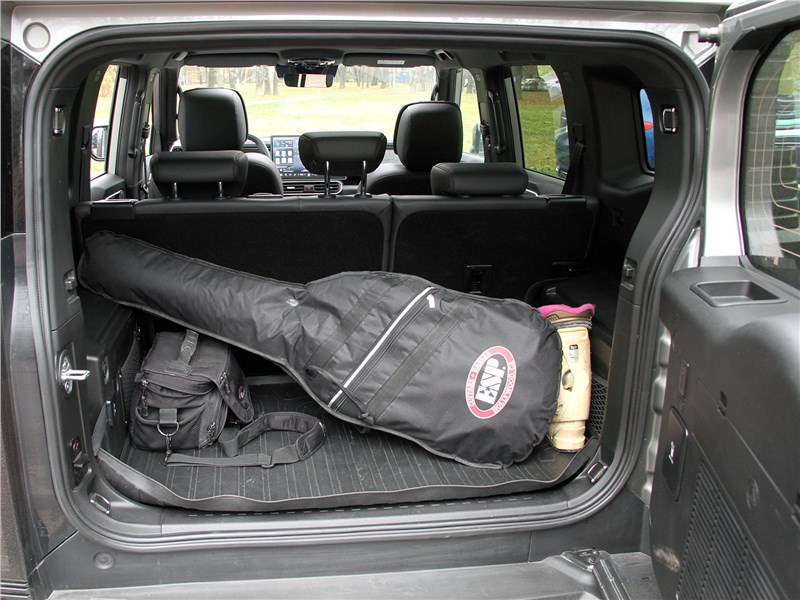 Jetour T2 Discovery (2024) багажное отделение