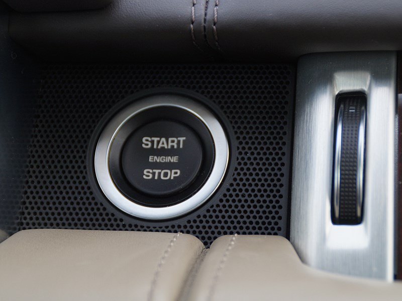 Range Rover LWB 2014 кнопка запуска двигателя