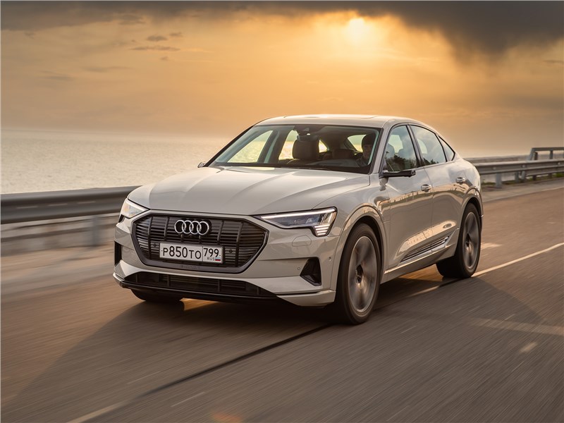 Audi e-tron - audi e-tron sportback (2021) оптическая революция 