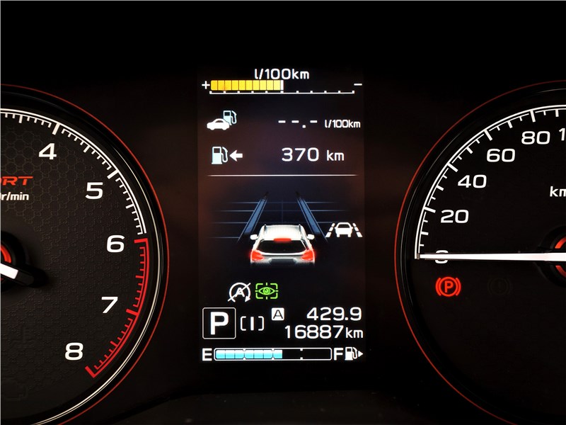 Subaru Forester Sport (2019) приборная панель