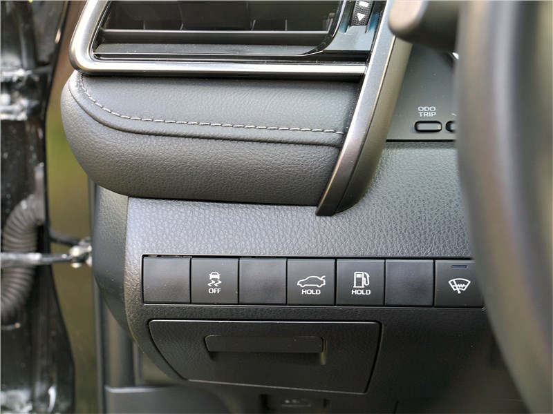 Toyota Camry (2021) кнопки