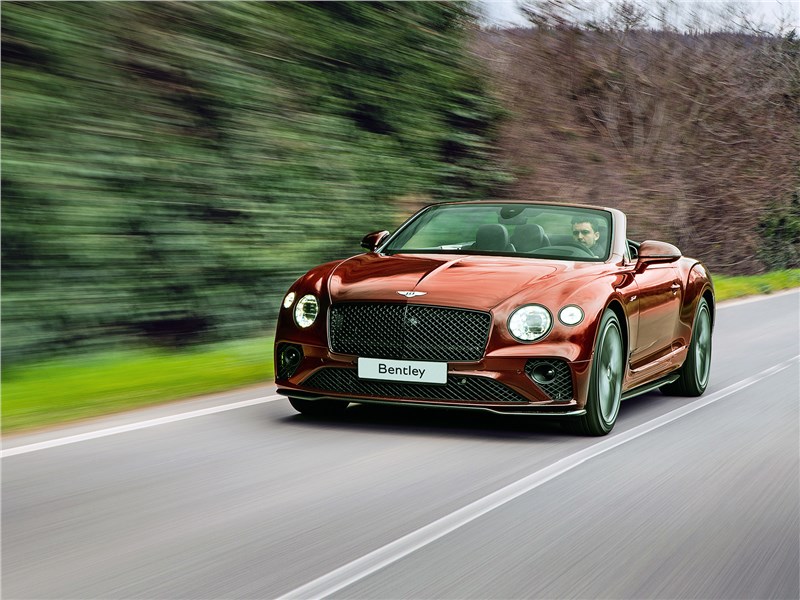 Bentley Continental GT Speed Convertible (2022) Bentley Continental GT Speed Convertible (2022) Табун для аристократа 