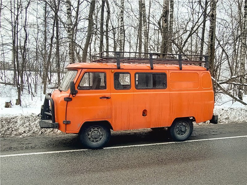 Багажник экспедиционный РИФ на УАЗ Буханка, корзина 1350 x 2580 мм