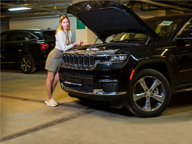 Jeep Grand Cherokee - jeep grand cherokee (2022) управляемость девочкам не уперлась
