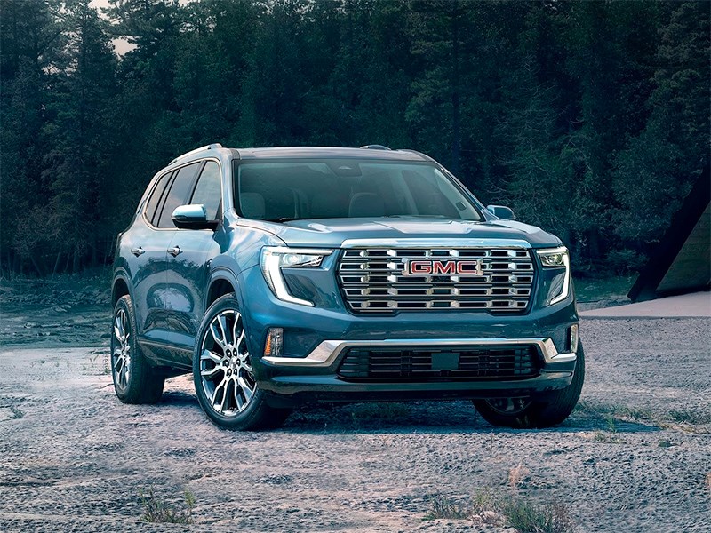 Представлен обновленный GMC Acadia