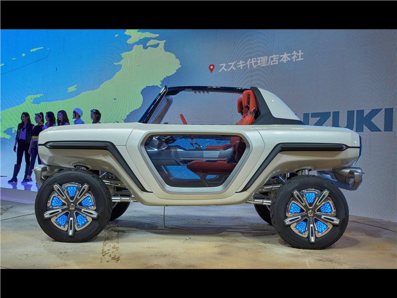 Suzuki e-Survivor concept 2017 вид сбоку