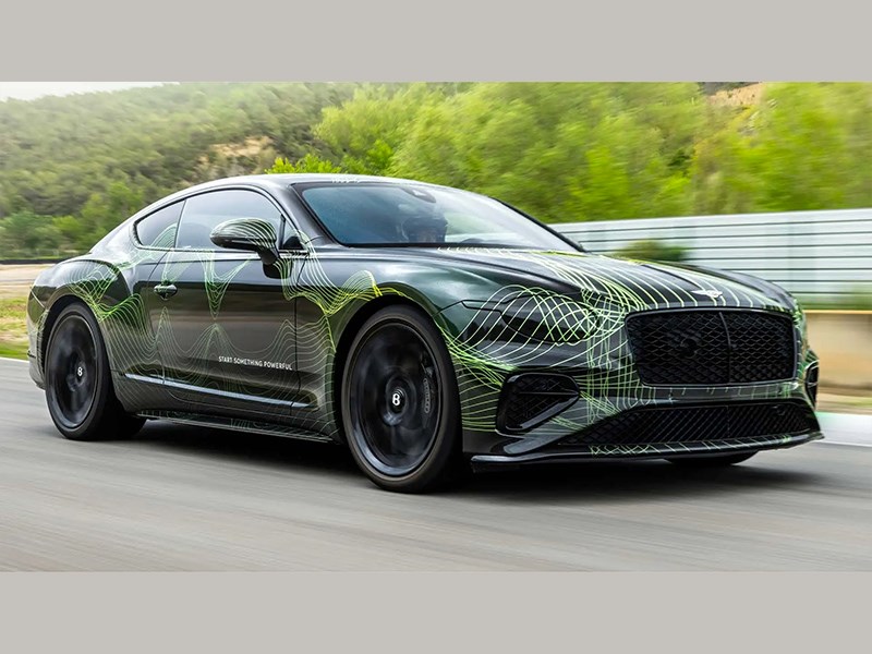 Новый Bentley Continental GT Speed получит гибридную установку мощностью 771 л.с. 