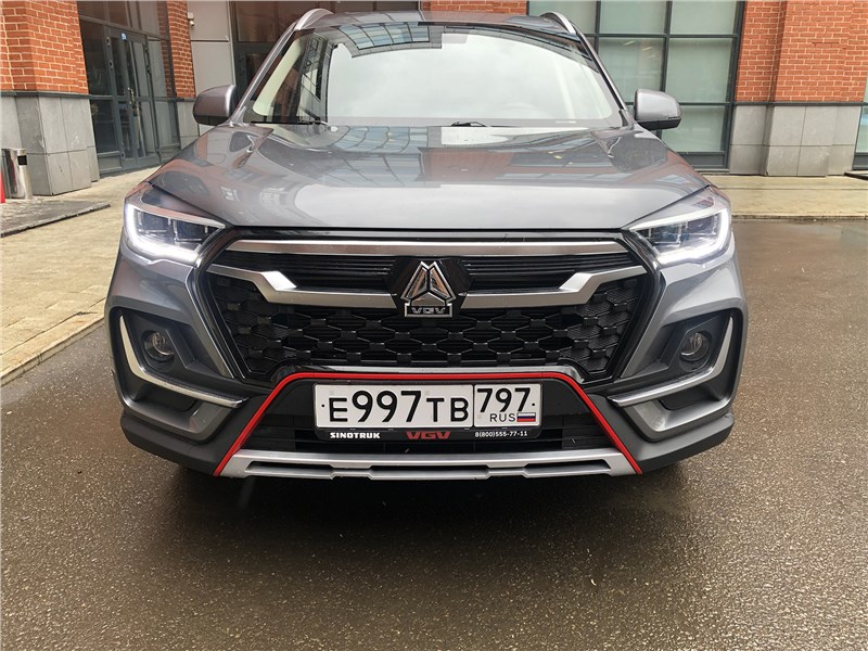 VGV U70 Pro (2024) вид спереди
