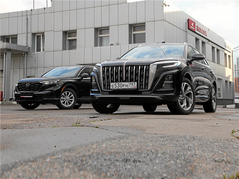 Hongqi HS3, Honda CR-V - hongqi hs3 и honda cr-v путь эволюционный и революционный