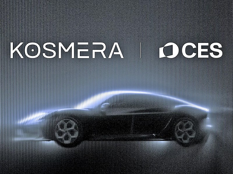 Китайский стартап Kosmera готовит для CES футуристичный гиперкар