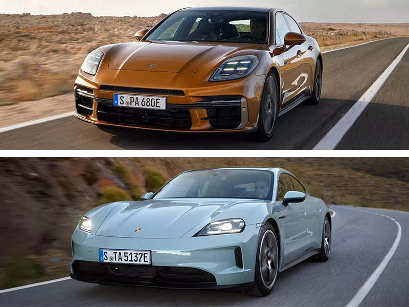 Porsche может объединить Taycan и Panamera в одну модель