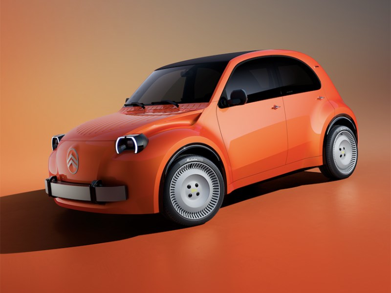 Stellantis показал доступный электрокар Citroen 2CV