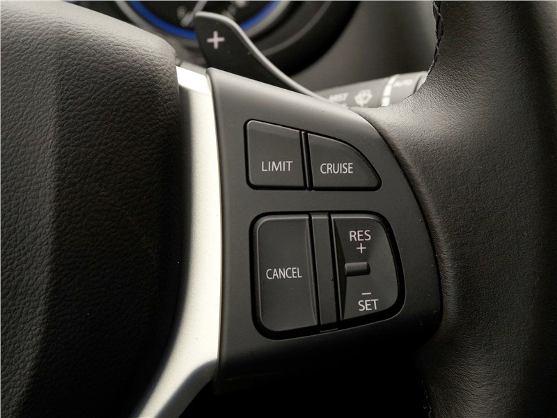 Suzuki SX4 2016 клавиши управления системами круиз-контроля и ограничителя скорости