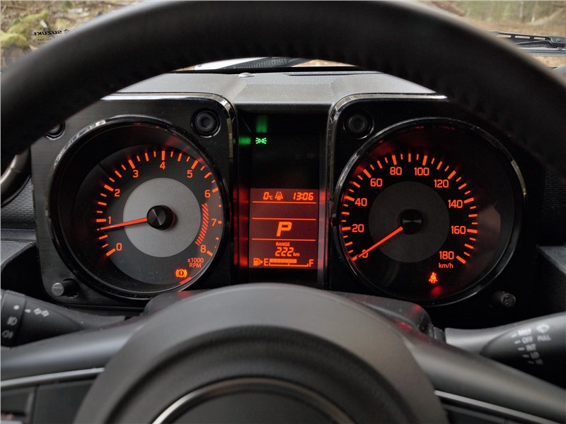 Suzuki Jimny 2019 приборная панель