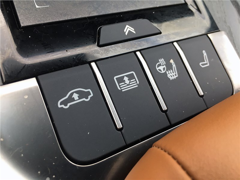 Lexus LS 500 (2021) кнопки