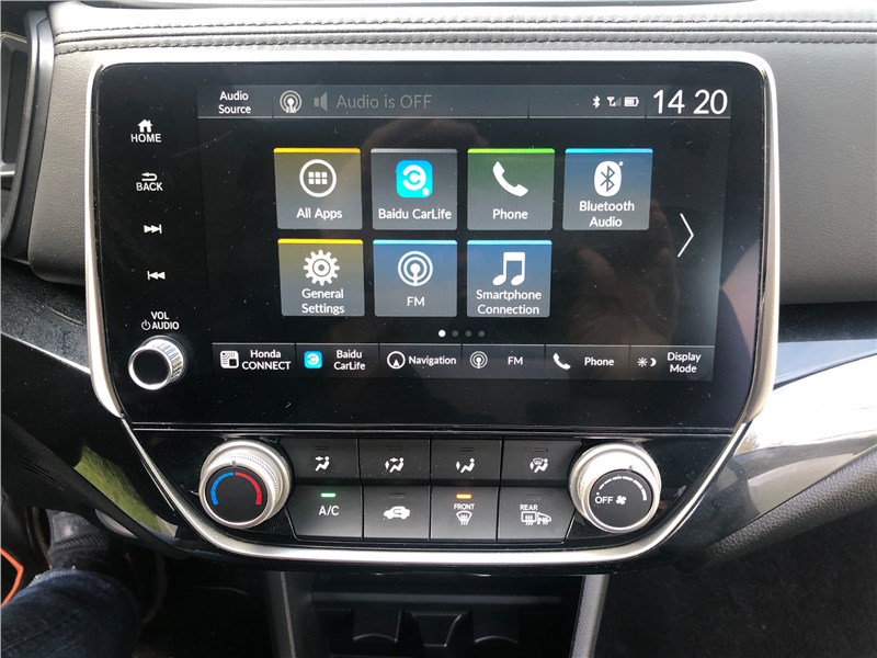 Honda Crider (2018) монитор