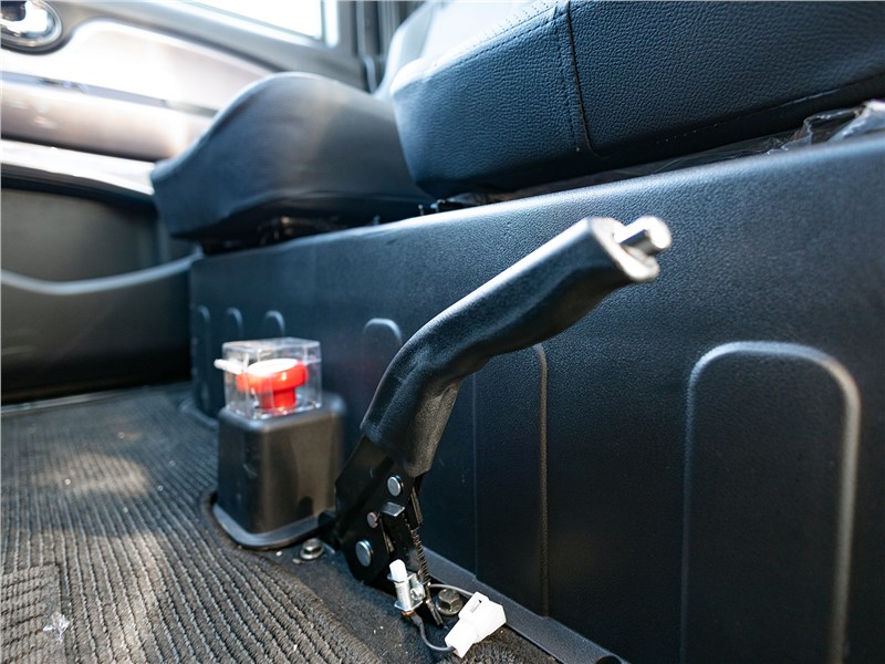 Eonyx Profi (2026) стояночный тормоз