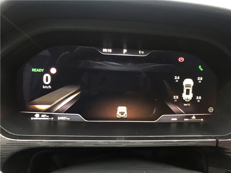 Tank 400 (2026) приборная панель