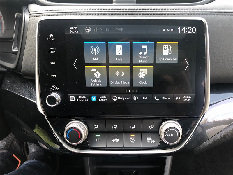 Honda Crider (2018) монитор