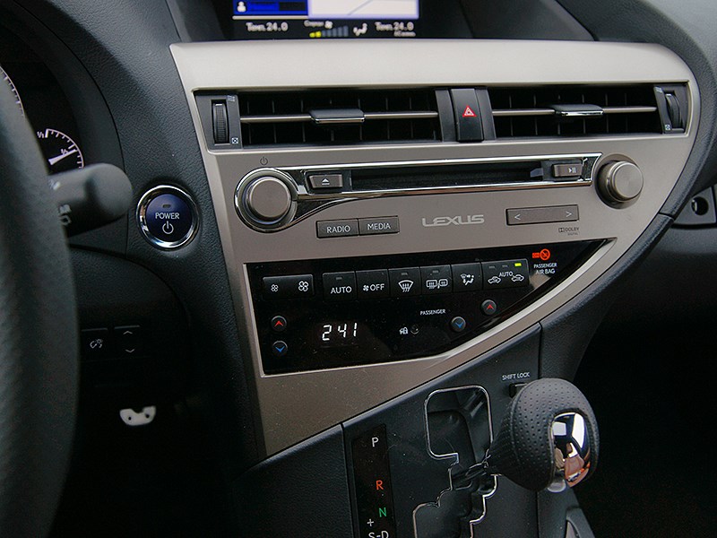 Lexus RX 450h F-Sport 2014 центральная консоль