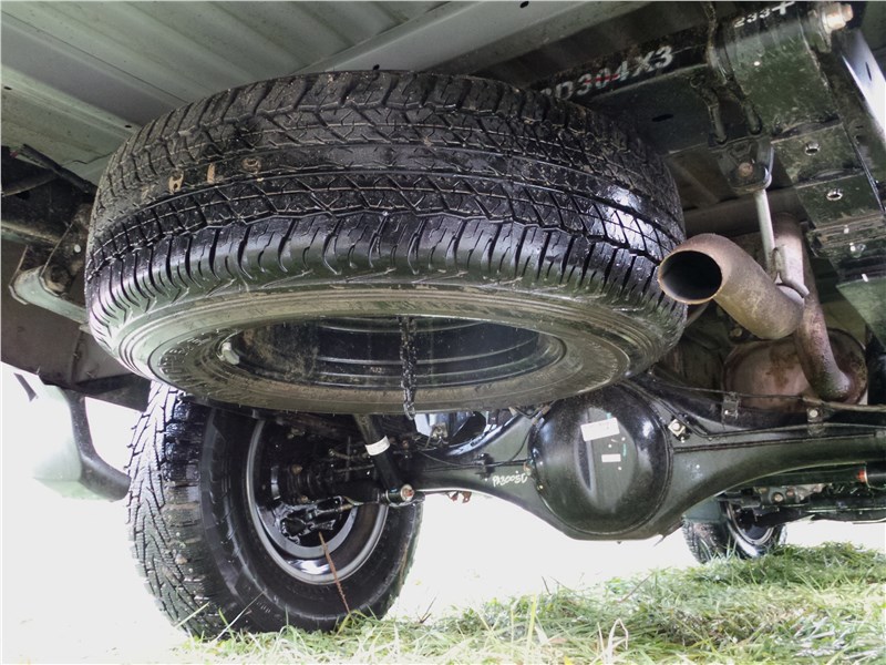 Fiat Fullback 2016 запасное колесо