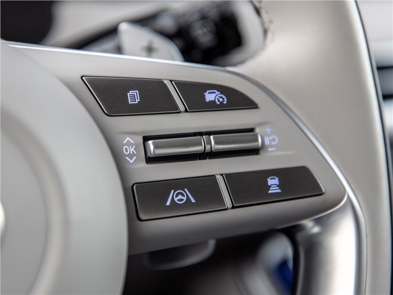 Hyundai Palisade (2023) кнопки на руле