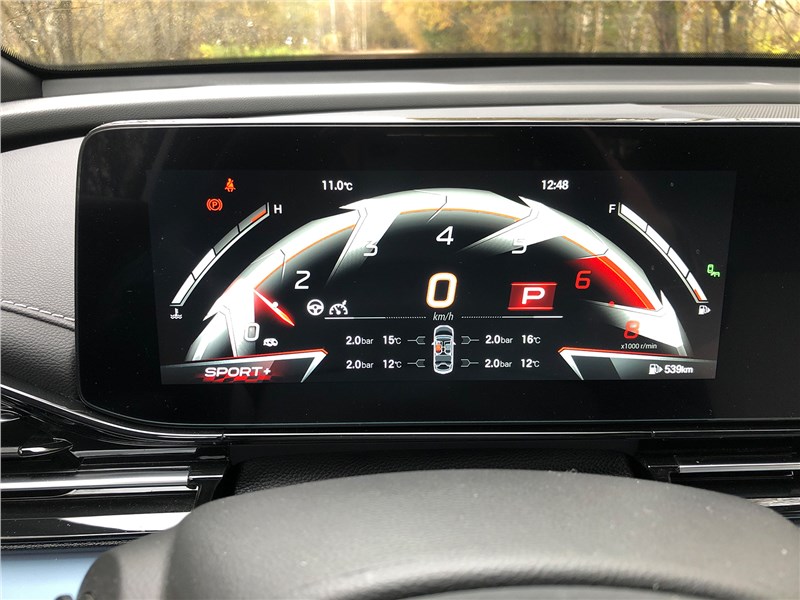 GAC Empow (2025) приборная панель