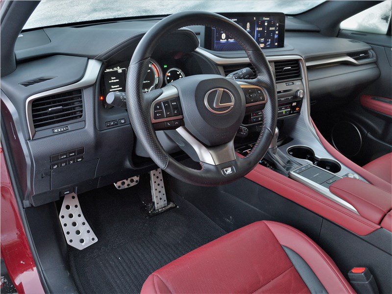 Lexus RX (2020) салон