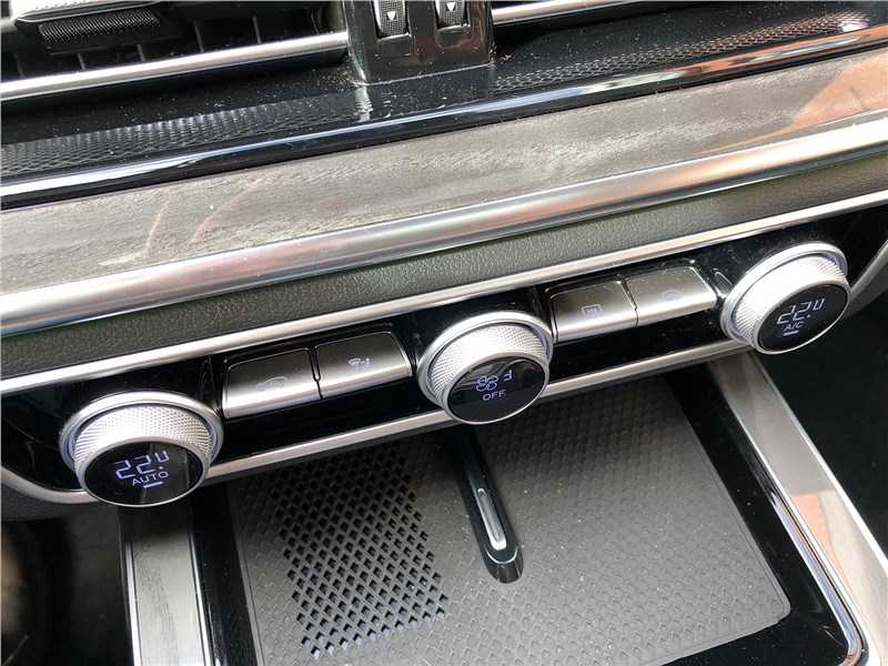 Hongqi HS5 (2025) управление климатом