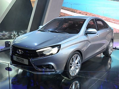 Увидеть Lada Vesta можно уже сегодня