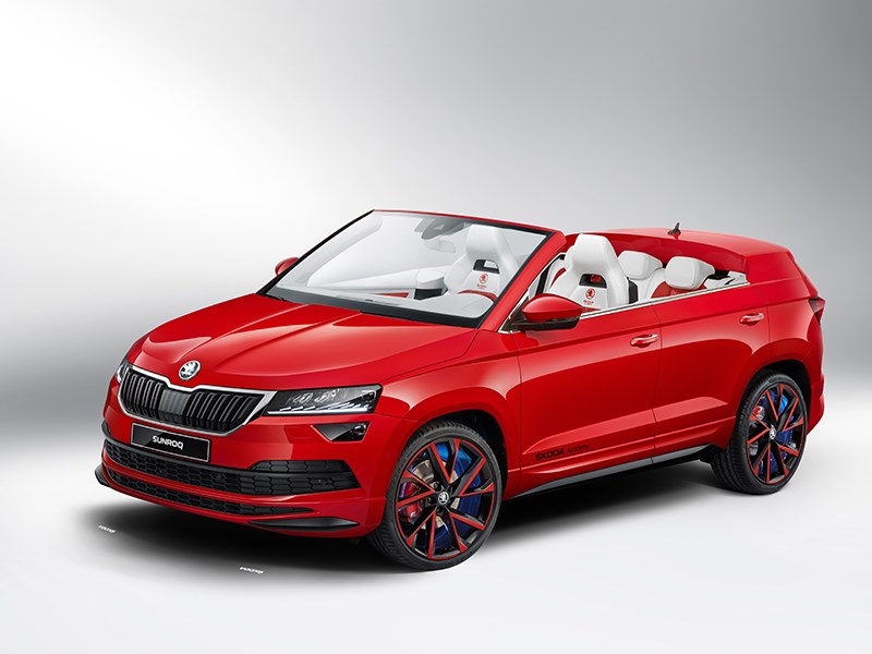 Рассекречен студенческий концепт Skoda Sunrog
