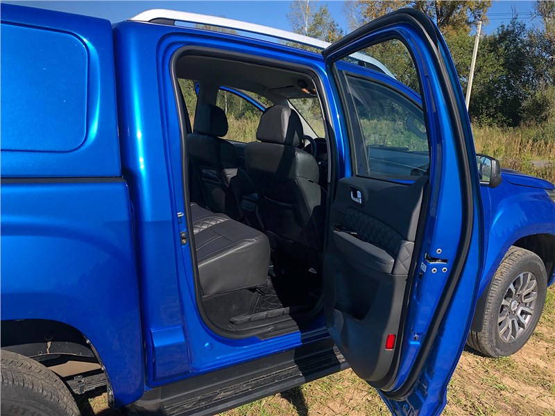 Foton Tunland G7 (2024) второй ряд