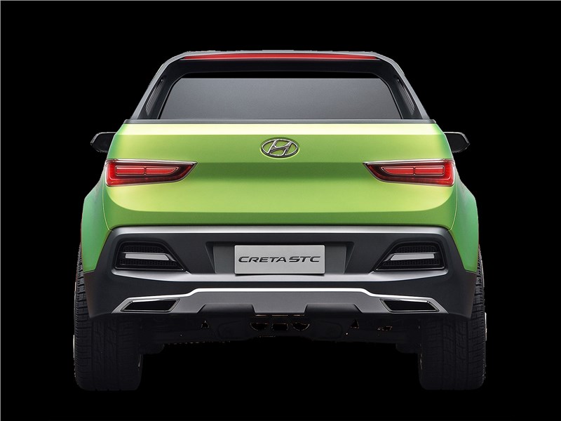 Hyundai Creta STC Concept 2016 вид сзади