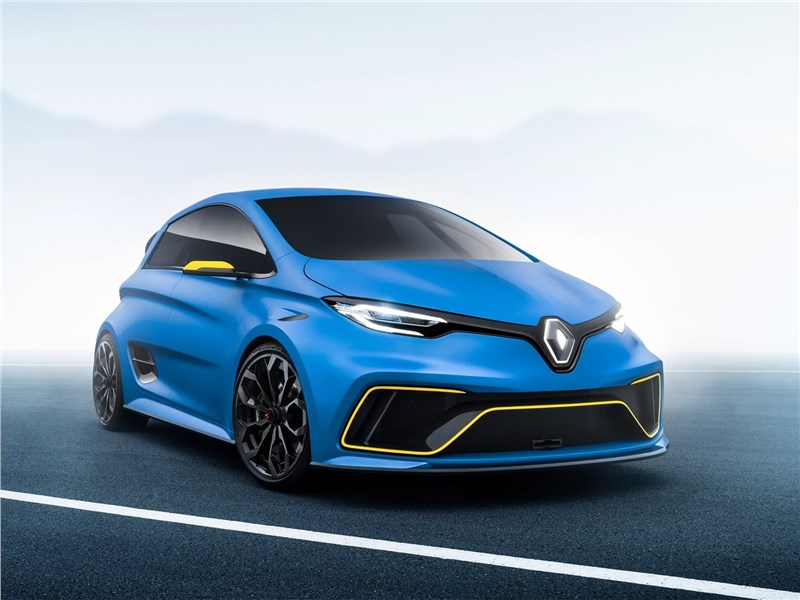 Новый Renault Zoe - Renault Zoe e-Sport Concept 2017 Бешеный француз