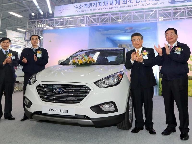 Hyundai представляет кроссовер на водороде