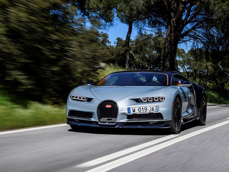 Bugatti Chiron не сможет разогнаться быстрее 450 км/ч