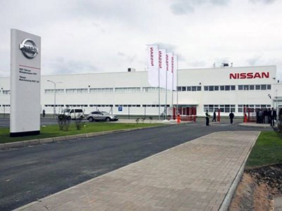 Завод Nissan под Санкт-Петербургом закрывается на каникулы