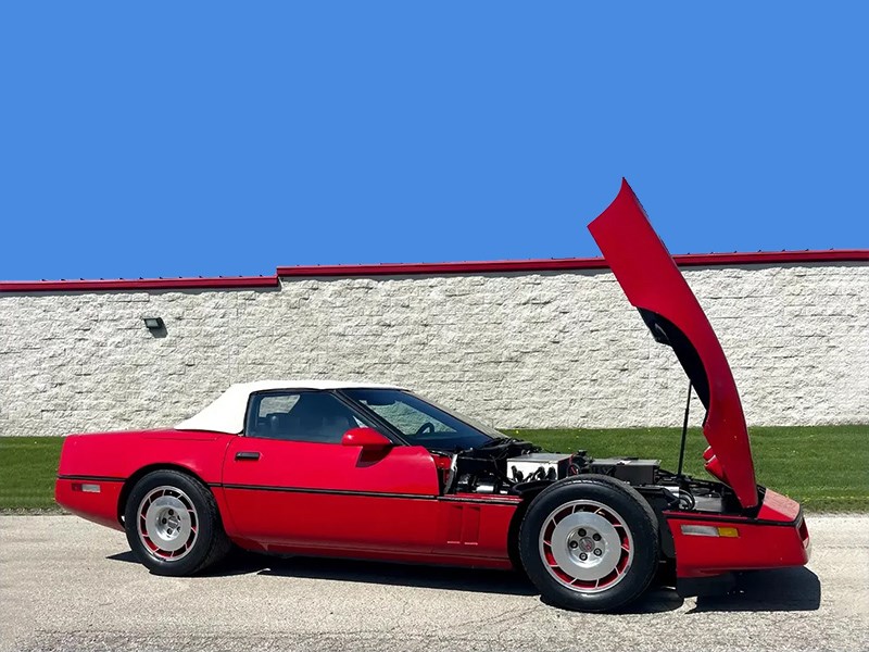 Взгляните на уникальный электрический Corvette