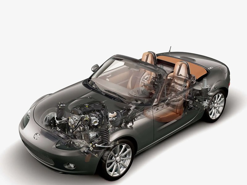 Секретный эксперимент Mazda с V6 едва не изменил историю MX-5