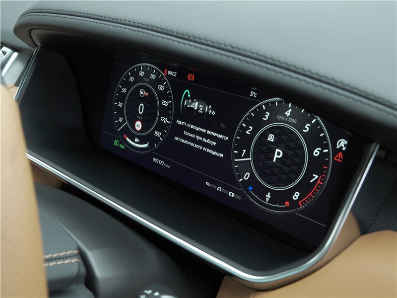 Land Rover Range Rover Sport SVR 2018 приборная панель