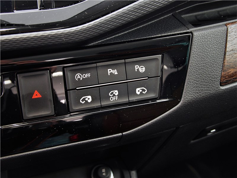 Volkswagen Multivan (2019) кнопки