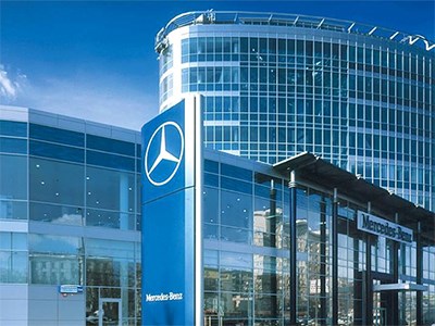 Продажи премиальных немецкий автомобилей Mercedes-Benz растут