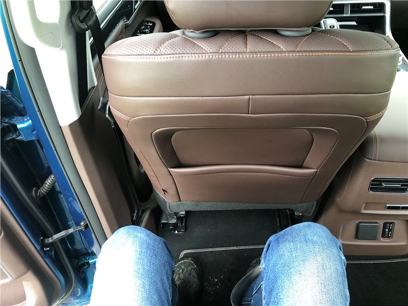 Foton Tunland V7 (2024) второй ряд
