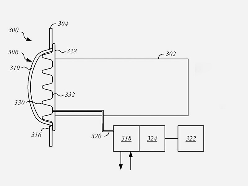 Apple запатентовала надуваемый бампер