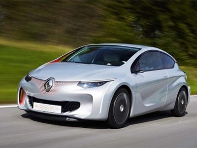 Renault показал в Париже прототип бюджетного гибридного автомобиля