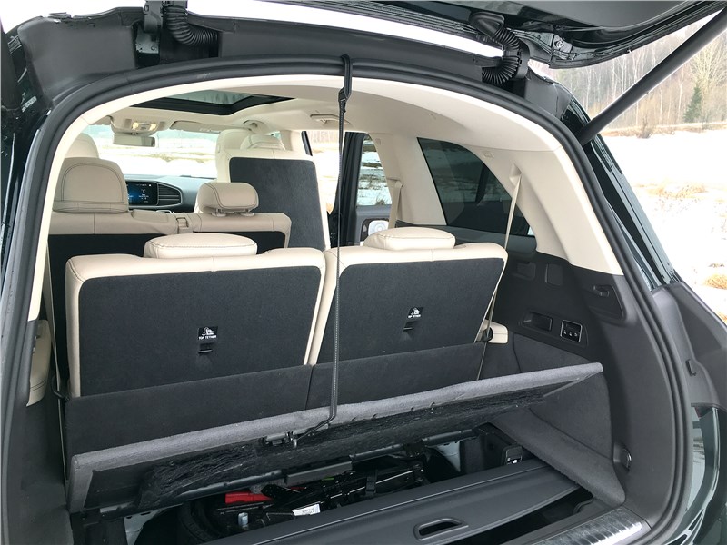 Mercedes-Benz GLS 2020 багажное отделение